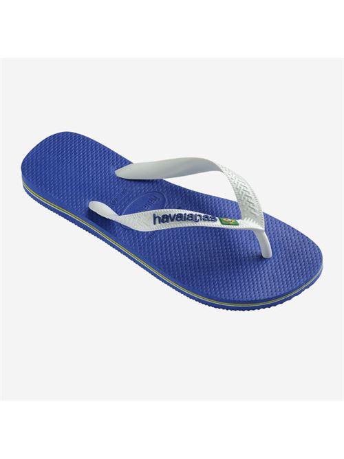 Infradito uomo logo colore marine HAVAIANAS | BRASIL LOGOMARINE BLUE